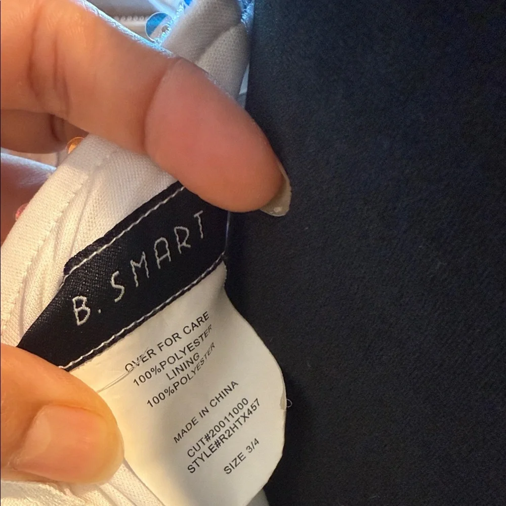 B. Smart White Sequin Prom Dress - Picture 3 of 15